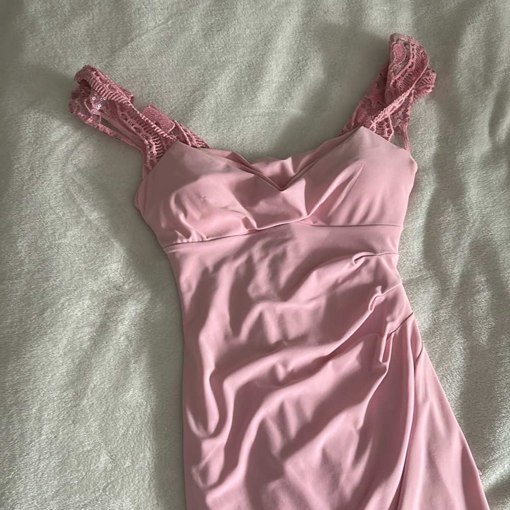 Pink Mini Dress